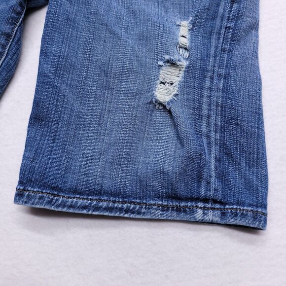 Banana Republic Casual Button Denim Medium Wash Jean Shorts Womens Size 26 Blue - Picture 8 of 10